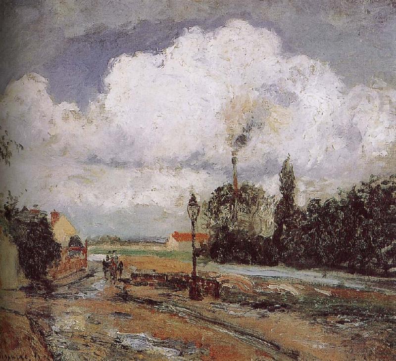 Metaponto pier Schwarz, Camille Pissarro